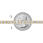 25 Pt Diamond Tennis Chain 71713