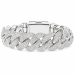 25mm Iced Cuban Link Bracelet 71762