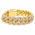 25mm Iced Cuban Link Bracelet 71762