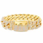 25mm Iced Cuban Link Bracelet 71762