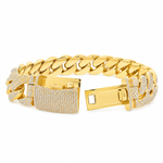 25mm Iced Cuban Link Bracelet 71762