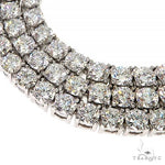 26 Pointer Diamond Tennis Chain 53.70 Gr 18 Inches 4mm 66818 - Image 4