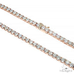 26 Pointer Diamond Tennis Chain   19.5 Inches 4mm 66817 - Image 2
