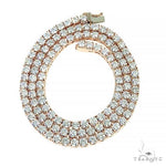 26 Pointer Diamond Tennis Chain   19.5 Inches 4mm 66817 - Image 3