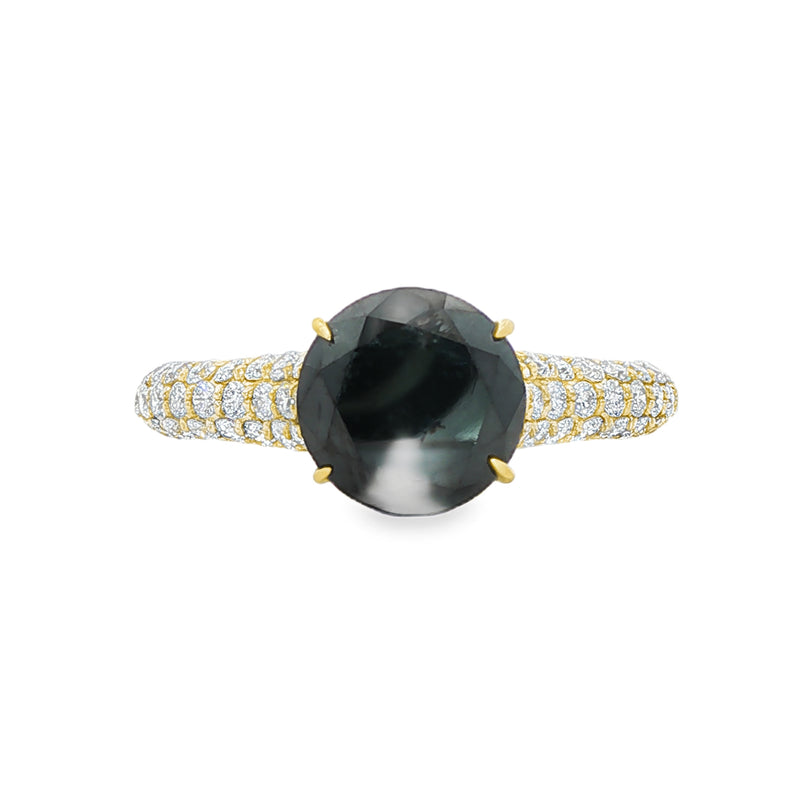 Prong Black Diamond Ring 27569