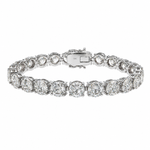 2 Ct Each Lab Diamond Tennis Bracelet 71660