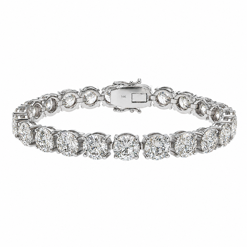2 Ct Each Lab Diamond Tennis Bracelet 71660