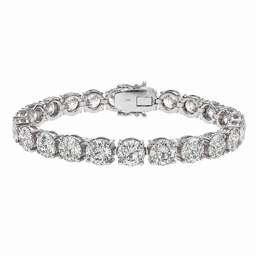 2 Ct each lab diamond tennis bracelet – view 1 of 11, TraxNYC item 71660