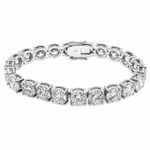 2 Ct Each Lab Diamond Tennis Bracelet 71660