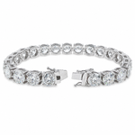2 Ct Each Lab Diamond Tennis Bracelet 71660