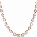 Multi Shape Diamond Tennis Chain 71098