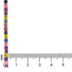10 Pointer Multicolor Tennis Chain 71396