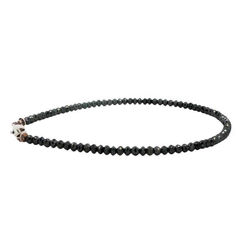 Black Diamond Bead Bracelet 70925 - Image 2