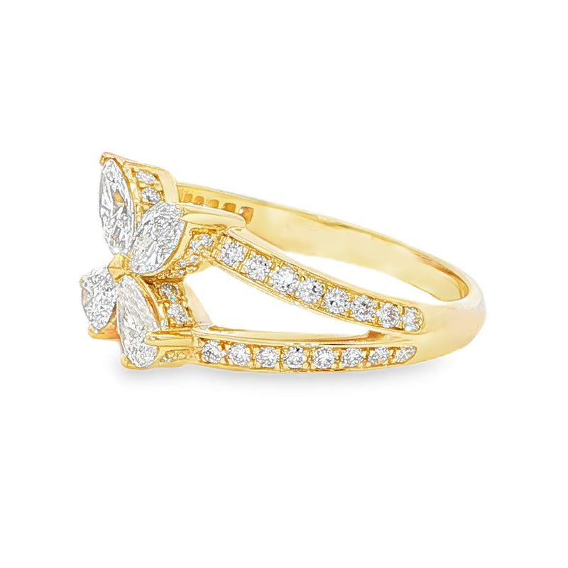 Butterfly Diamond Ring (Lab) 69780