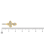 Large Thorned Fleur de Liscross Pendant 71315