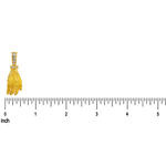 One of One 24k Gold Hand of Trax Pendant 71020