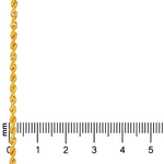 21K Gold Rope Chain 2.7mm 71476