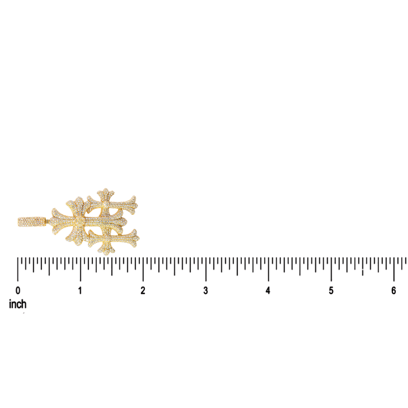 Triple Cross Pendant 71317