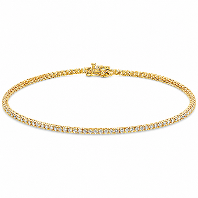 2 Pt Lab Diamond Tennis Bracelet 71664