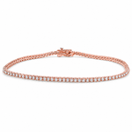 2 Pt natural diamond tennis bracelet – view 3 of 9, TraxNYC item 71667