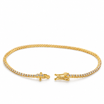 2 Pt natural diamond tennis bracelet – view 6 of 9, TraxNYC item 71667