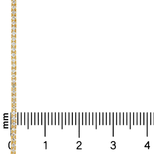 2 Pt natural diamond tennis bracelet – view 8 of 9, TraxNYC item 71667