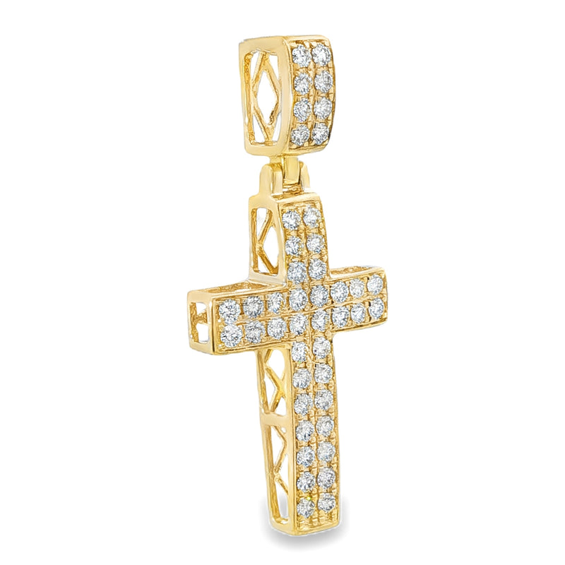Diamond Cross Pendant Small 65954