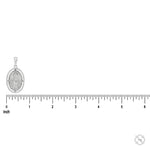 Prong Diamond Jesus Pendant 49506