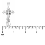 Silver Jesus Crucifix Pendant 71117