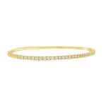 Flexible Diamond Bangle Bracelet 69836