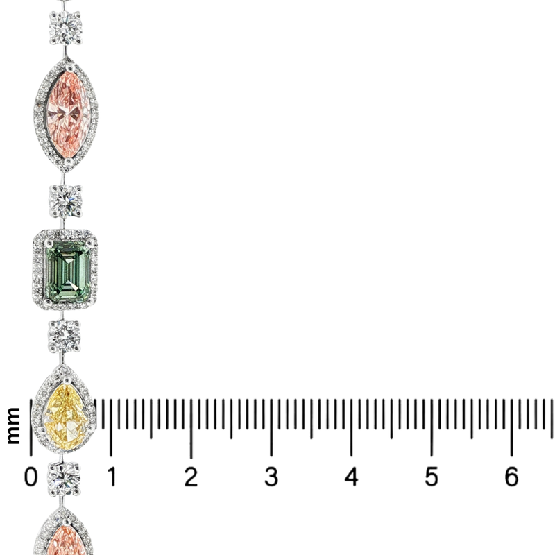 Harmony Shape Diamond Bracelet 71439