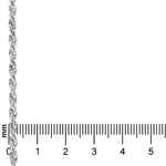 .925 Silver Rope Bracelet 3mm 71462