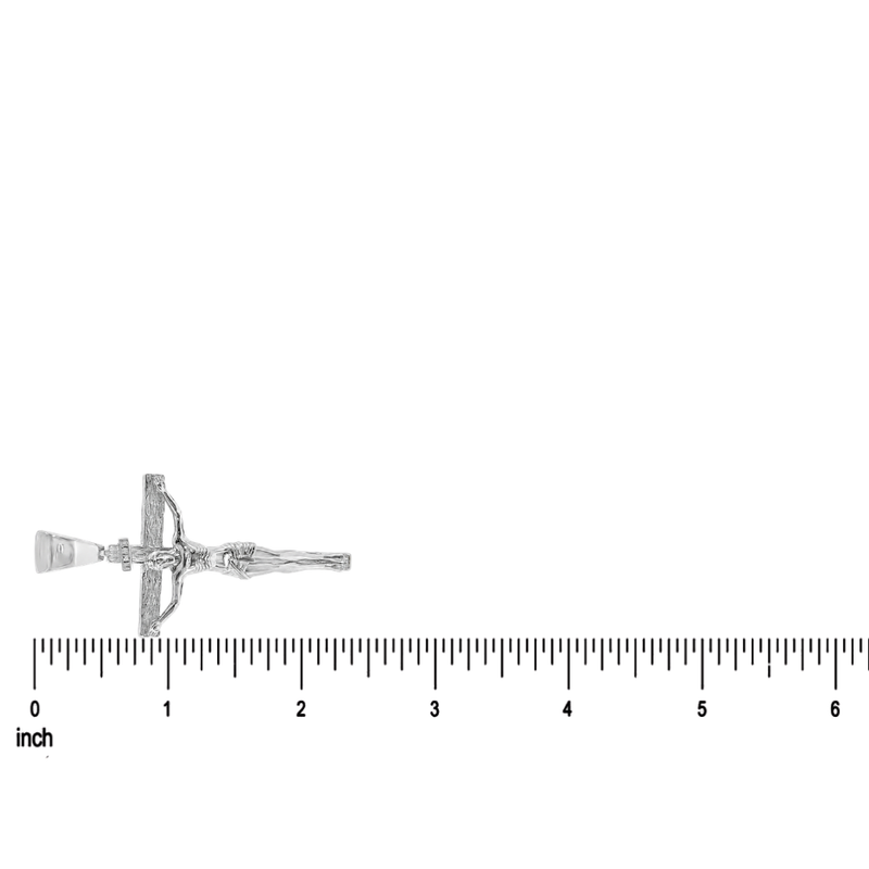 Silver Crucifix Jesus Cross 66457