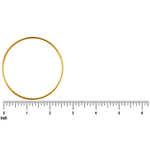 21K Gold Infinity Wave Bangle 71472