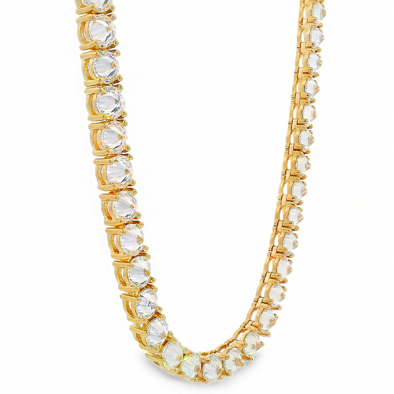 14K Gold tennis chain, 5.9 mm, photo 2 of 8