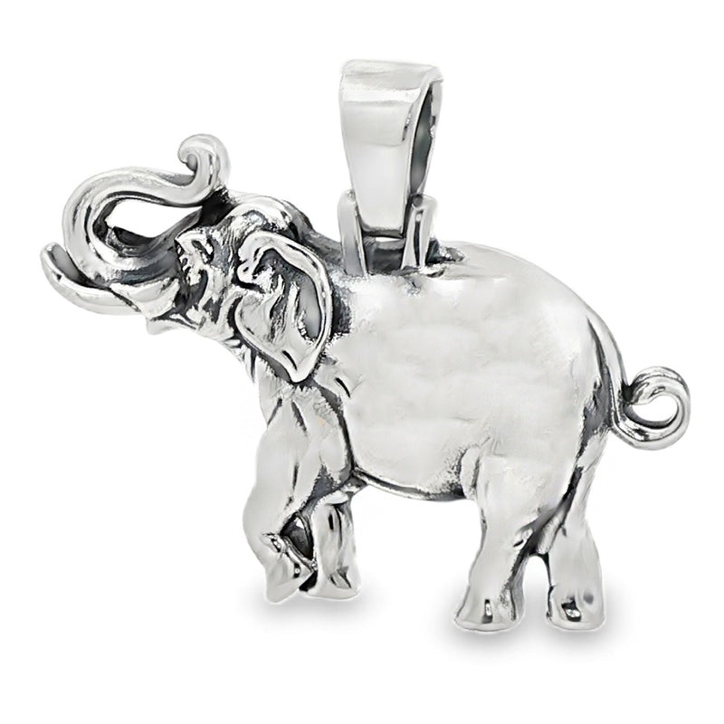 10K Gold Lucky Elephant Pendant, photo 2 of 7