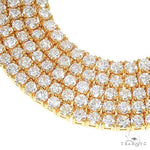 3 Pointer Parcel Diamond Tennis Chain 19.80Gr 22 Inches 2.5mm 66816 - Image 4