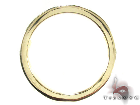 3 Row Canary Color Diamond Ring 24664 - Image 4