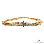 3 Row Diamond Tennis Bracelet 67992 - Image 2