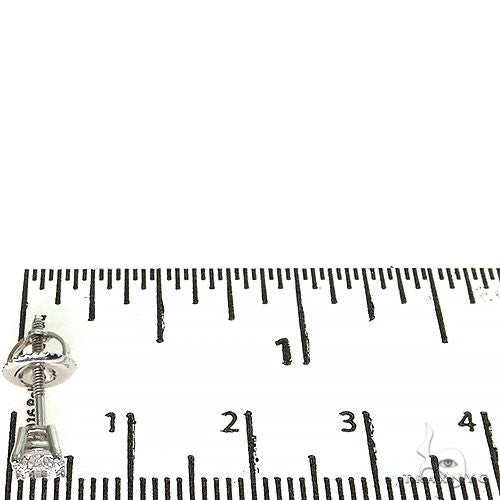 30 Pt Lab Diamond Stud Earrings 68060 - Image 4