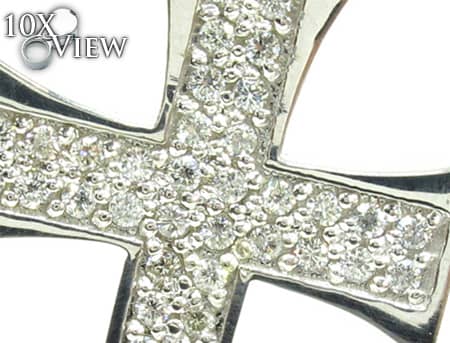 Biker Cross Crucifix 3078 - Image 2