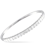 LB Exclusive 18K White Gold 4.0ct Diamond Bracelet ALB-16859