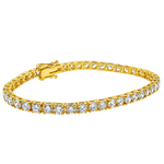 30 Pt lab diamond tennis bracelet – view 4 of 10, TraxNYC item 71698