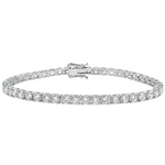 30 Pt lab diamond tennis bracelet – view 2 of 10, TraxNYC item 71698