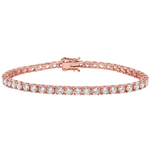 30 Pt lab diamond tennis bracelet – view 3 of 10, TraxNYC item 71698