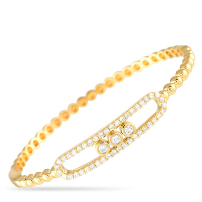 LB Exclusive 18K Yellow Gold 0.85ct Diamond Bracelet Alb-15343-16-Y