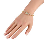 LB Exclusive 18K Yellow Gold 0.85ct Diamond Bracelet Alb-15343-16-Y