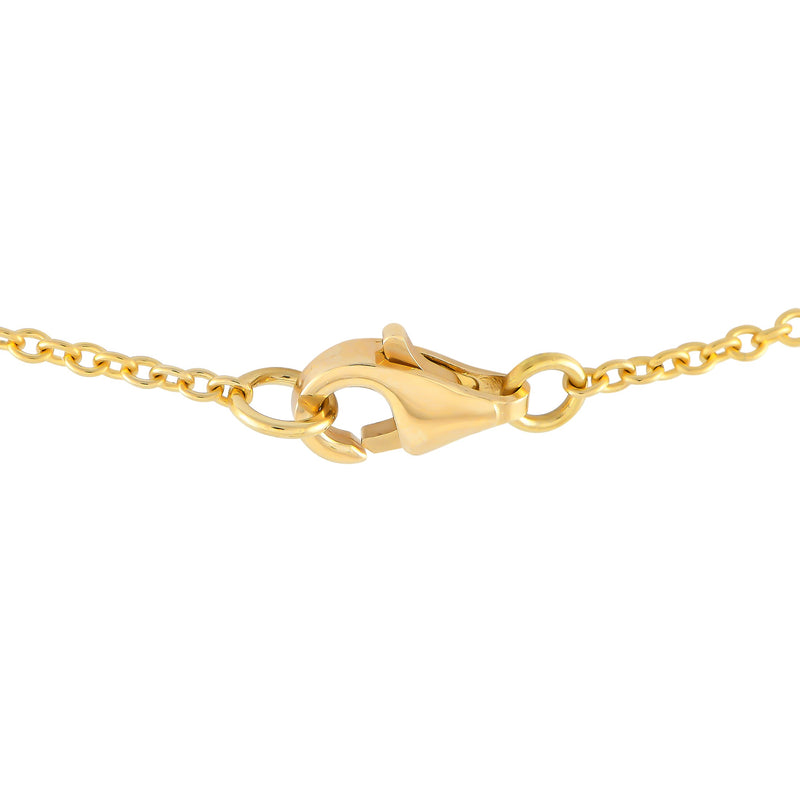 LB Exclusive 18K Yellow Gold 1.25ct Diamond Necklace ANK-19702-Y