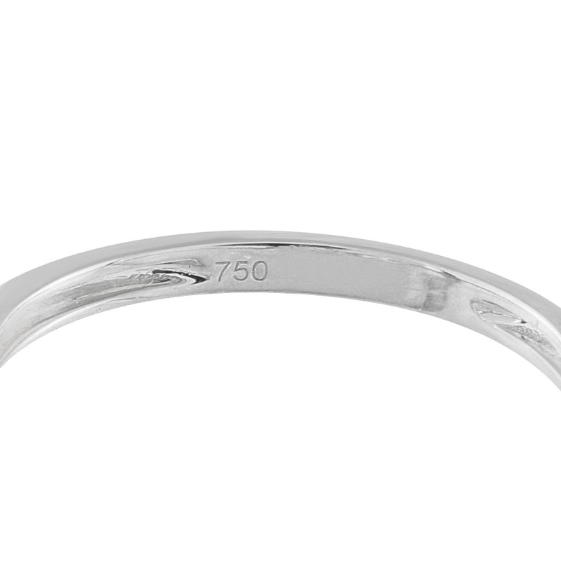 LB Exclusive 18K White Gold 1.76ct Diamond Geometric Three-Stone Ring ALR-19794-1