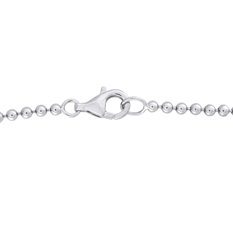 LB Exclusive 18K White Gold 0.52ct Diamond Necklace ANK-19368